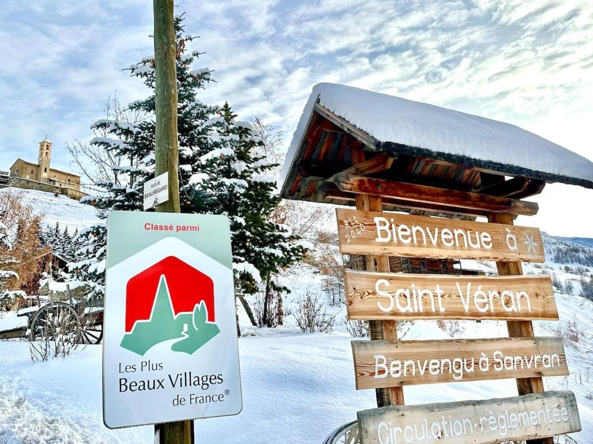 Casa-La Carotto Apart In Chalet Saint Veran 외부 사진